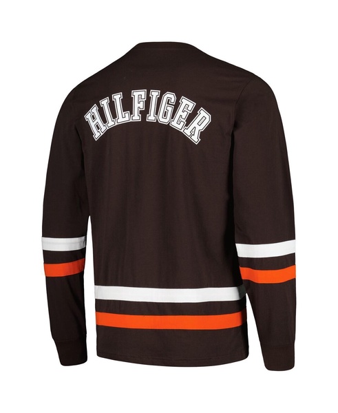 Men's Brown, Orange Cleveland Browns Nolan Long Sleeve T-shirt