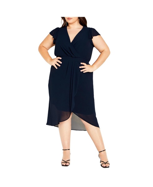 Women's Wrap Swing Dress
