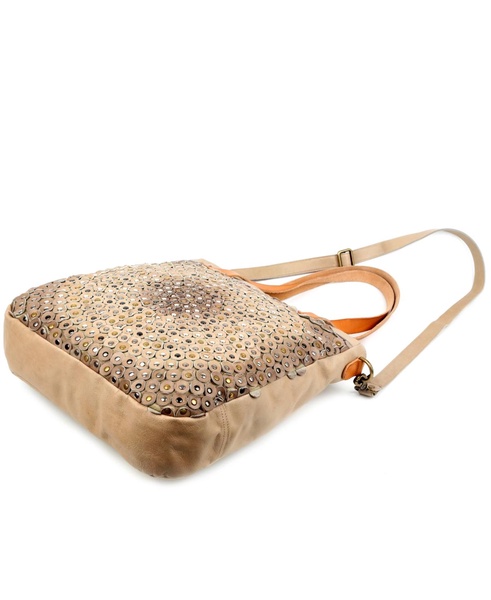 Stellar Stud Leather Tote Bag