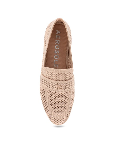 Women's Nanti Knit Smoking Almond Toe Slipper Flats