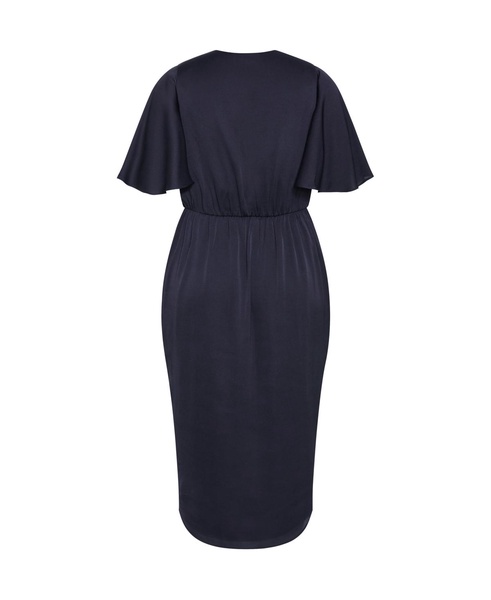 Plus Size Soft Ruffle Dress