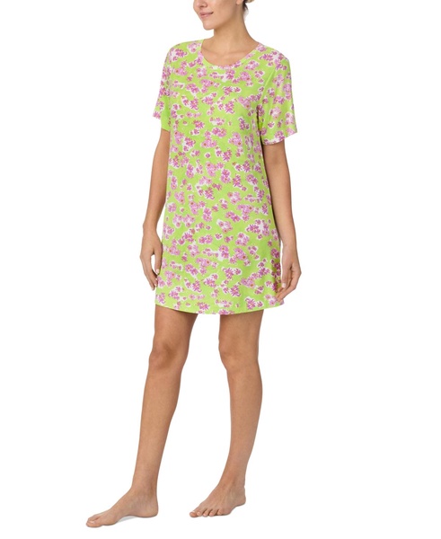 Women's Short Knit Jersey Sleep Shirt  