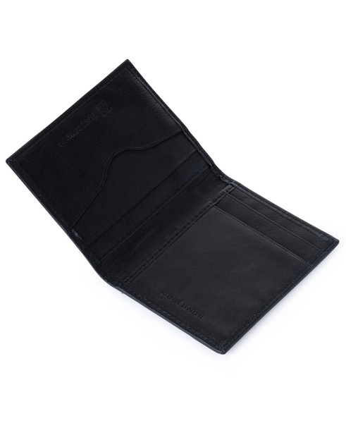 Men's RFID Blocking Slim Business Card Case Leather Front Pocket Wallet