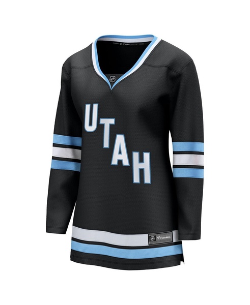 Women's  Black Utah Hockey Club Premier Breakaway Home Jersey