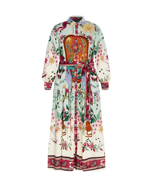 Plus Size Ezra Print Maxi Dress