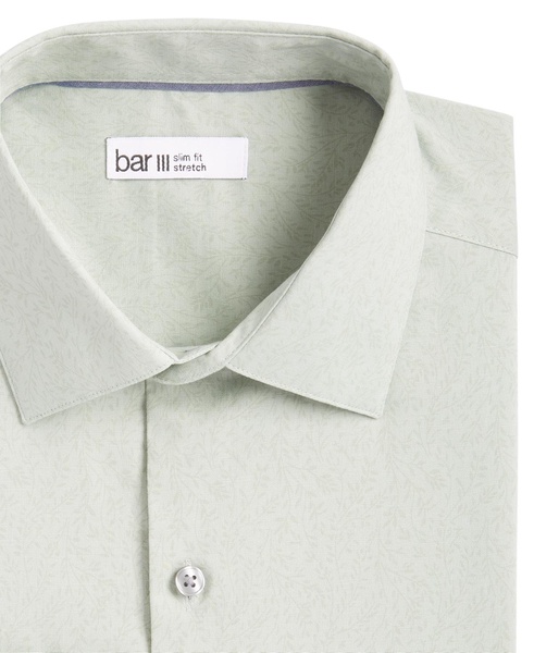 Slim Fit Men's Vine Print Dress Shirt, Created for Macy's