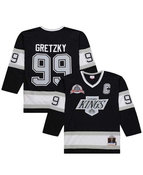 Men's Wayne Gretzky Black Los Angeles Kings Big Tall 1992/93 Blue Line 2.0 Jersey