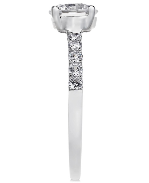 14k White Gold Ring, Cubic Zirconia Wedding Ring (2-3/4 ct. t.w.)