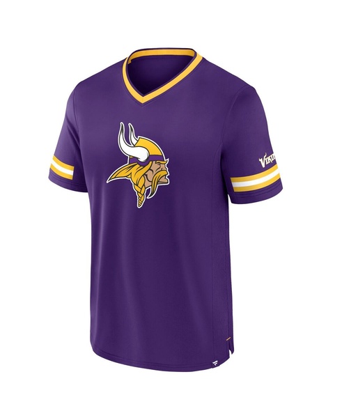 Men's Purple Minnesota Vikings Stripe Stacking T-Shirt