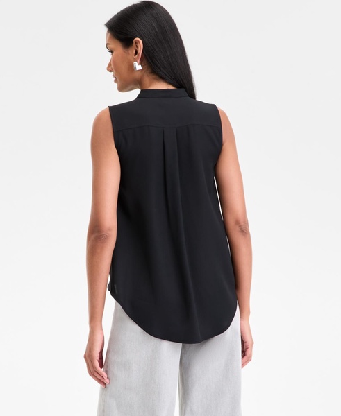 Women's V-Neck Sleeveless Top, Exclusively at Macy's