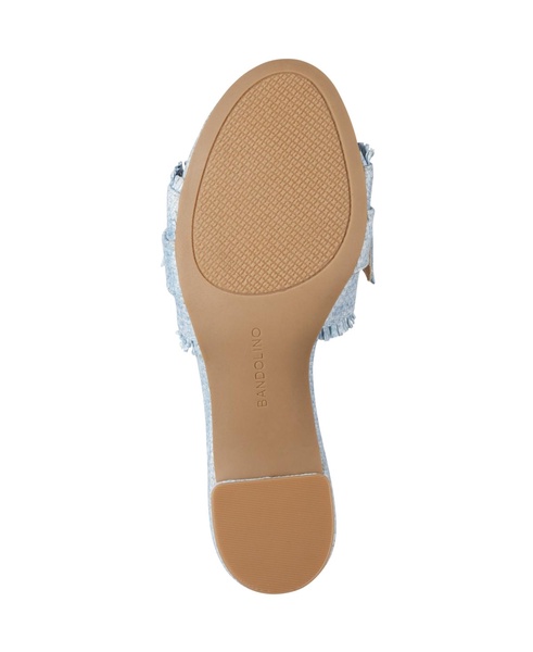 Women's Arden Raffia Knotted Bow Block Heel Sandals