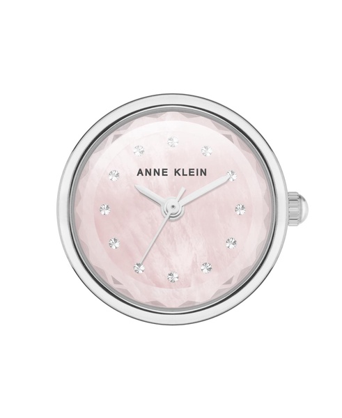Women's Quartz Pink and Silver-Tone Metal Alloy Ring Watch, 20mm