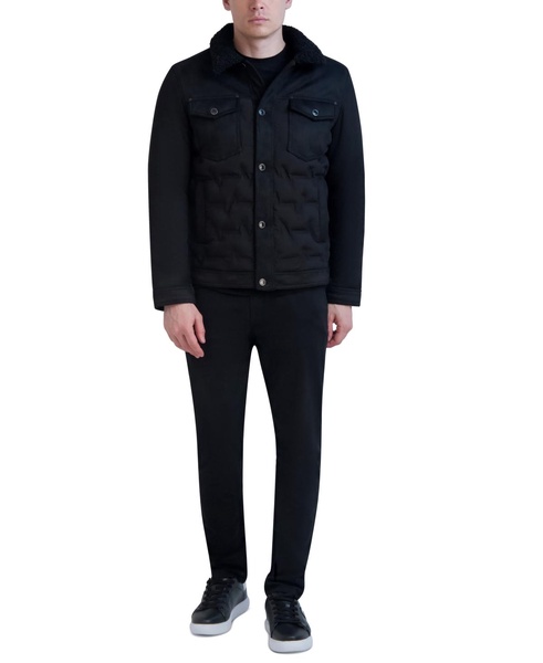 Men's Quilted Trucker Jacket