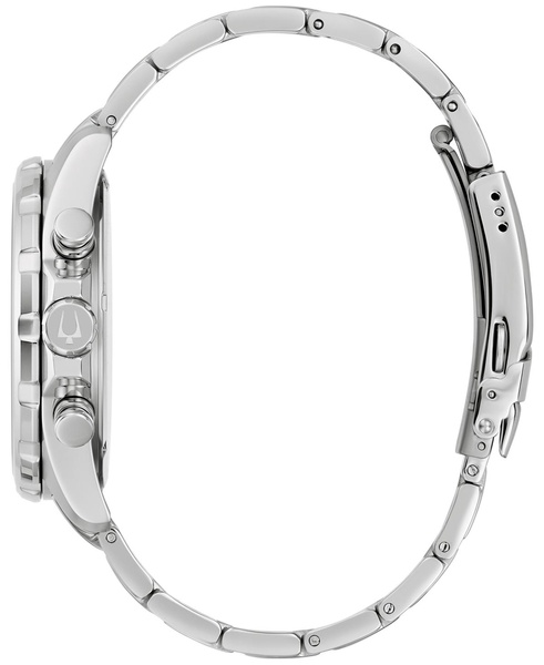 Men's Chronograph Marine Star Stainless Steel Bracelet Watch 44mm