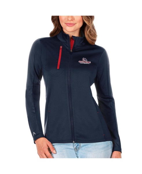 Women's Navy/Red Gonzaga Bulldogs Generation Full-Zip Jacket