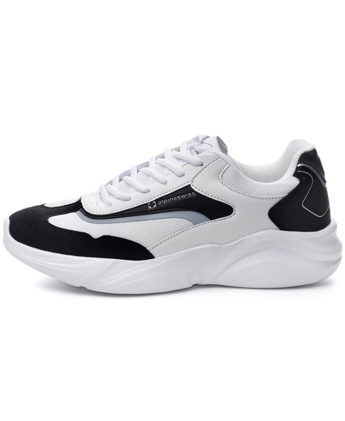 Stuart Mens Chunky Sneakers Retro Platform Dad Tennis Shoes