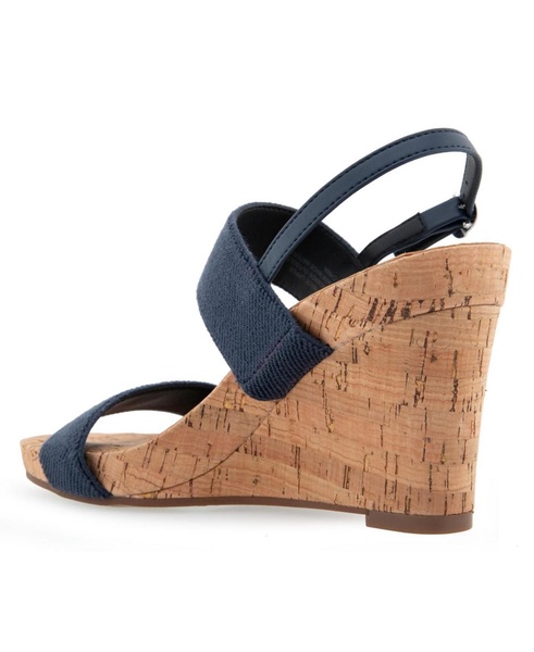 Women's Paxton Buckle Strap Wedge Sandals