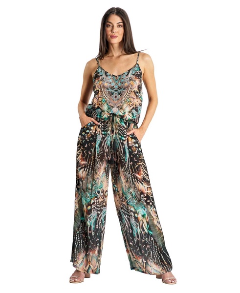 Women's 2 Piece Printed Pants Set