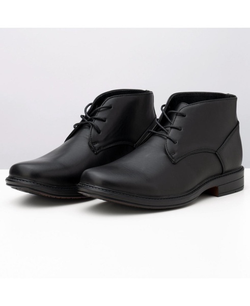 Men's Ankle Boots Dressy Casual Leather Lined Dress Shoes Lace up