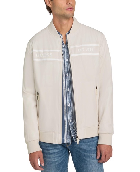 Men's Lightweight Logo Full-Zip Bomber Jacket