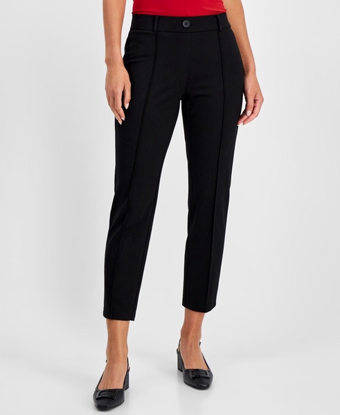Women's Mid Rise Straight Leg Pull-On Pants
