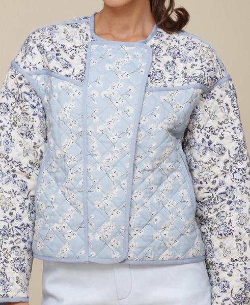 Women's Patchwork Quilted Jacket