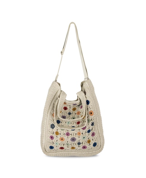Women's Lanie Crochet Small Tote Bag