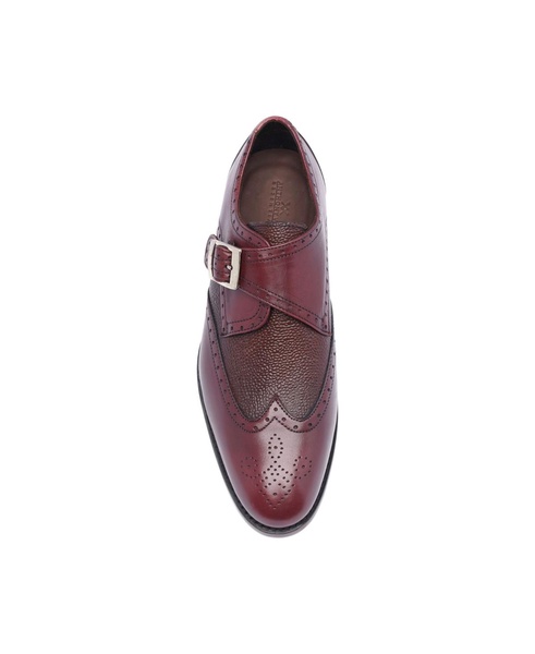 Men's Roosevelt III Single Monkstrap Wingtip Goodyear Dress Shoes