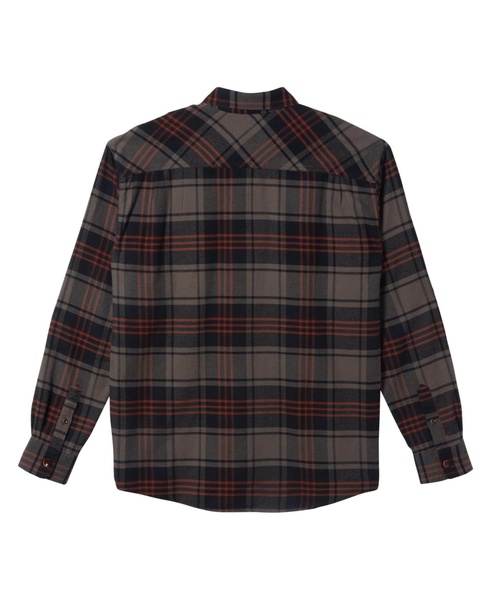Quiksilver Men's Revolution Flannel  Long Sleeve Shirt
