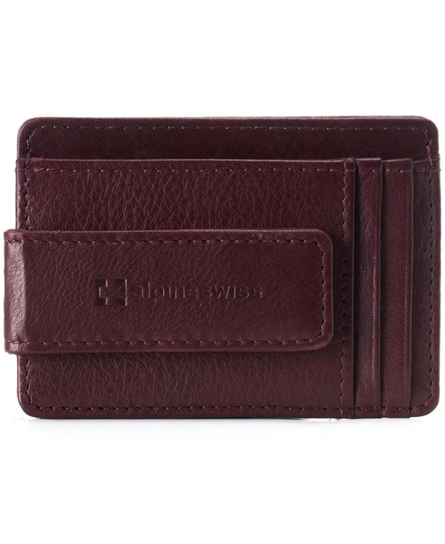 Mens RFID Safe Magnetic Money Clip Wallet Slim Front Pocket Wallet