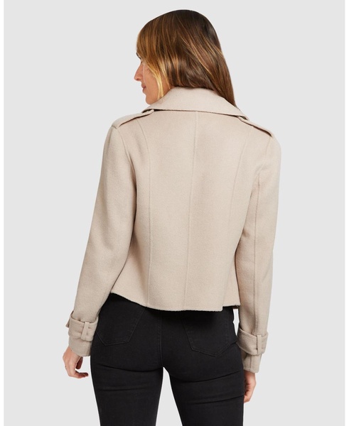 Women's Better Off Military Peacoat