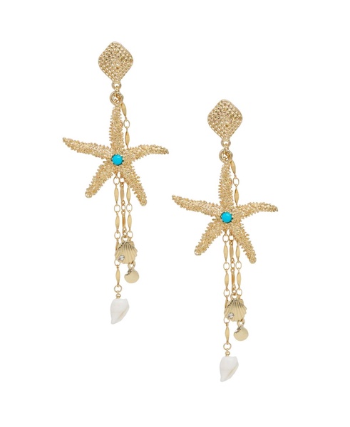 Starfish Seeker Drop Earrings