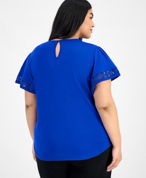 Plus Size Harmony Bell-Sleeve Top