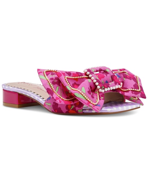 Women's Garnet Embellished Bow Sandals