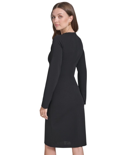 Women's Belted Sheath Dress
