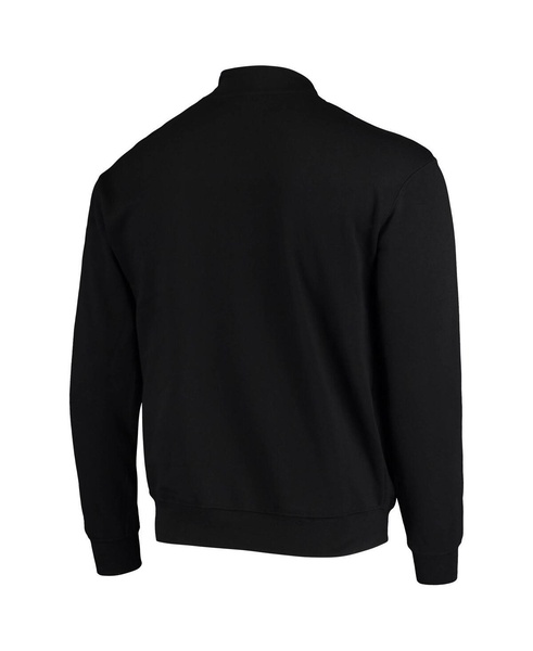 Men's Black Washington Huskies Tortugas Logo Quarter-Zip Jacket