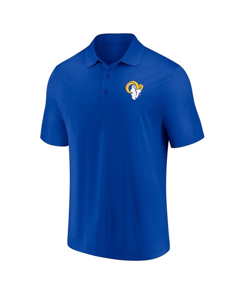Men's Royal, Gold Los Angeles Rams Dueling Two-Pack Polo Shirt Set
