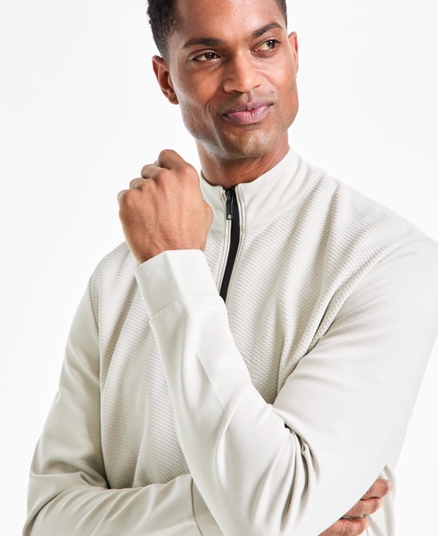 Men's Alfatech Regular-Fit Compact Textured Ponte-Knit Jacket, Exclusively at Macy's 