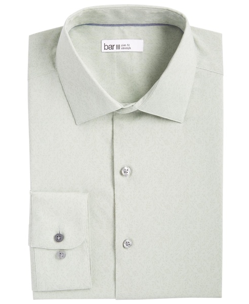 Slim Fit Men's Vine Print Dress Shirt, Created for Macy's