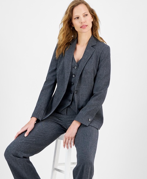 Women's One-Button Long-Sleeve Jacket 