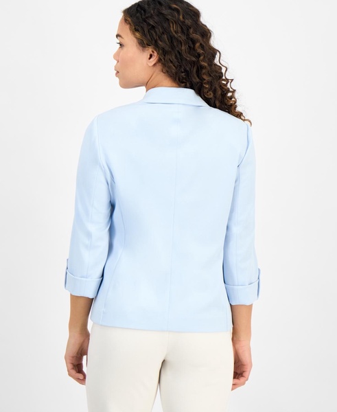 Petite Cool Crepe Single Button Jacket 