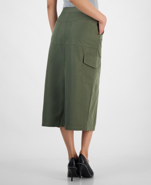 Women's Cargo Midi Skirt, Exclusively at Macy's