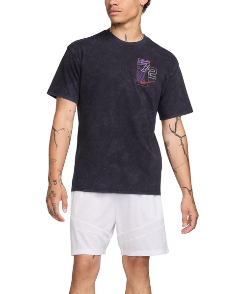 Men's Max90 Basketball Short Sleeve Logo Graphic T-Shirt