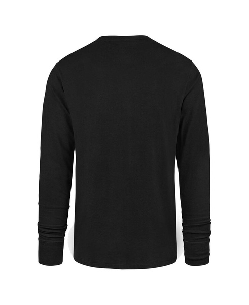 Men's Black Distressed Baltimore Ravens Premier Franklin Long Sleeve T-shirt