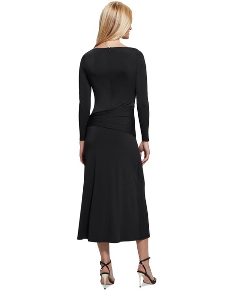 Women's Alisa Gathered Jersey Midi Dress
