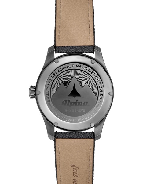 Men's Swiss Automatic Startimer Pilot Gray Rubber Strap Watch 41mm