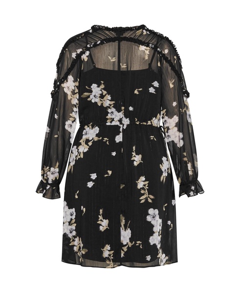 Plus Size Amira Print Dress
