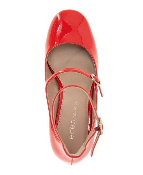 Women's Maxanna Strappy Block Heel Mary Jane Pumps