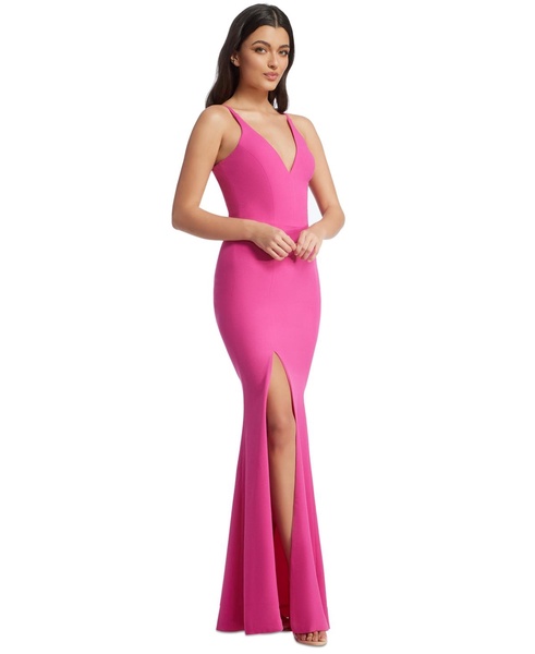 Iris High-Slit Evening Gown