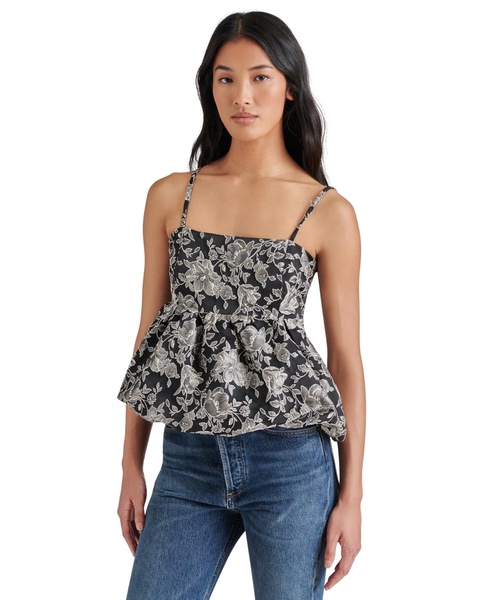 Women's Bodi Floral Brocade Peplum Top